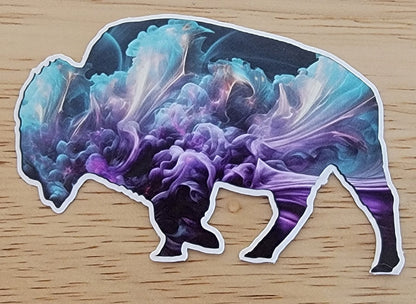 Buffalo Bison Permanent Sticker