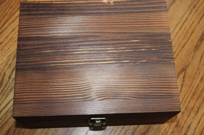 Customizable Boxed Whiskey glass and whiskey stones gift set Valentine's Day, groomsmen, Father's Day,  anniversary, Birthday, wedding.