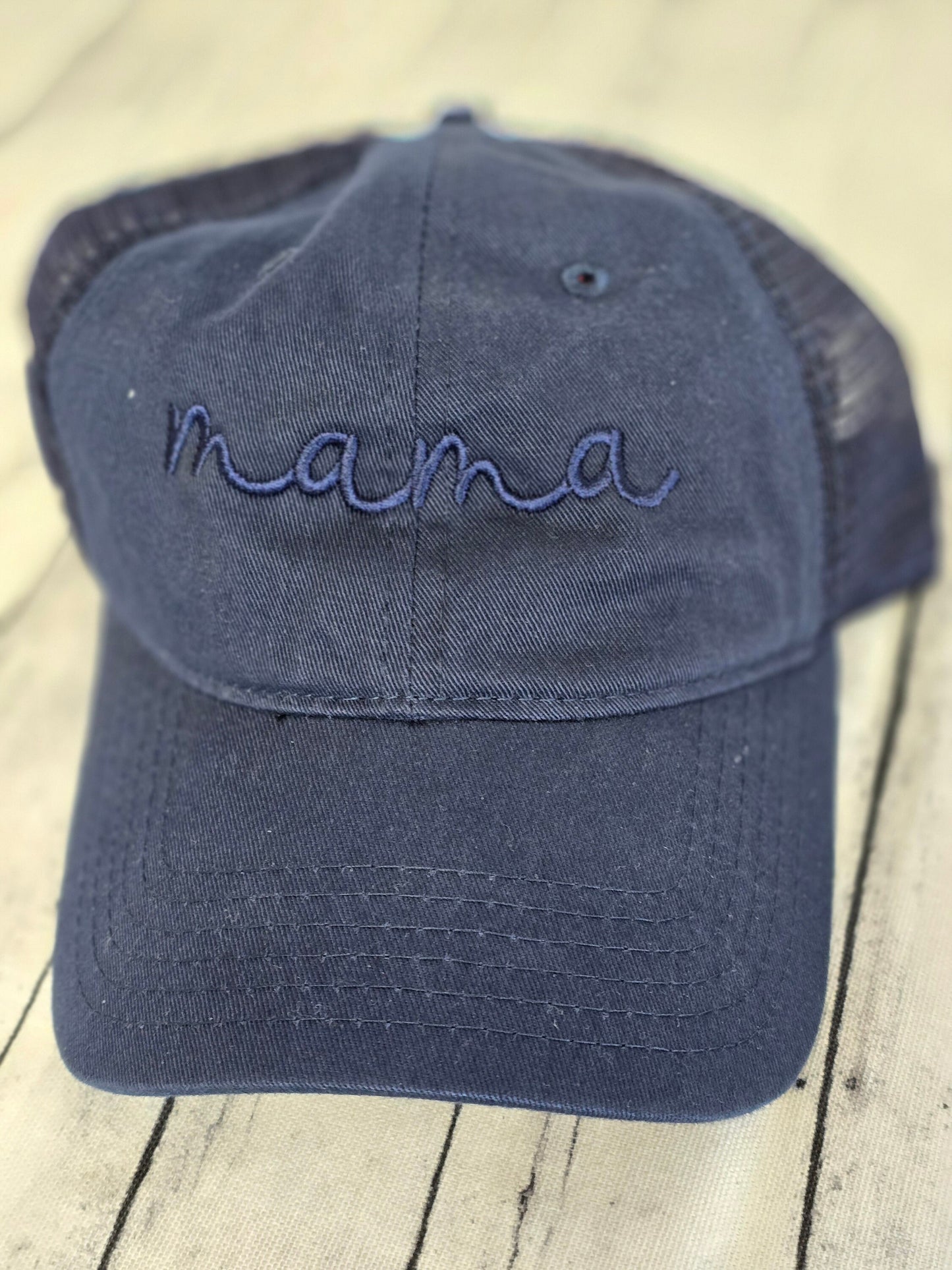 Mama Embrace Cap Women's Unstructured Embroidered Cap